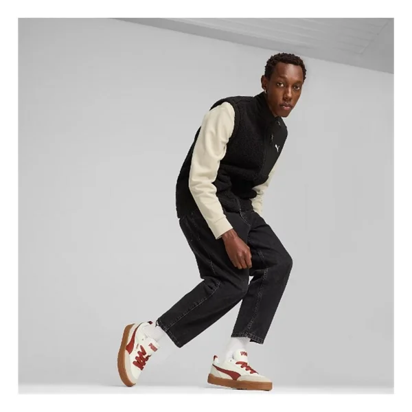 Puma Park Lifestyle Og 397262-05 Beyaz-Kırmızı Spor Ayakkabı - Görsel 3