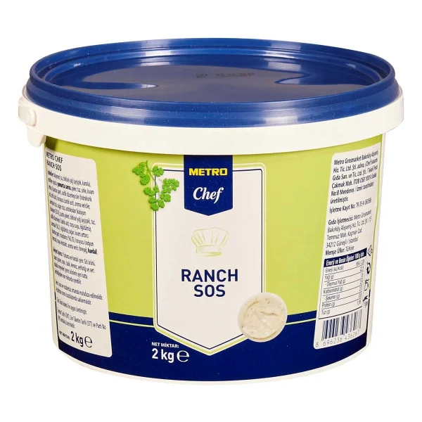 Metro Chef Ranch Sos - 2 Kg - Görsel 2