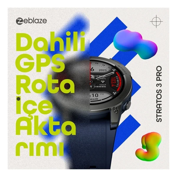 Zeblaze Stratos 3 Pro Akıllı Saat - Görsel 5