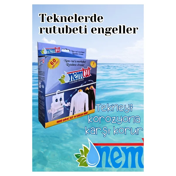 Nemtut Nem Tutucu Rutubet Giderici Korozyon Önleyici (2 Kutu/4 Paket) - Görsel 5