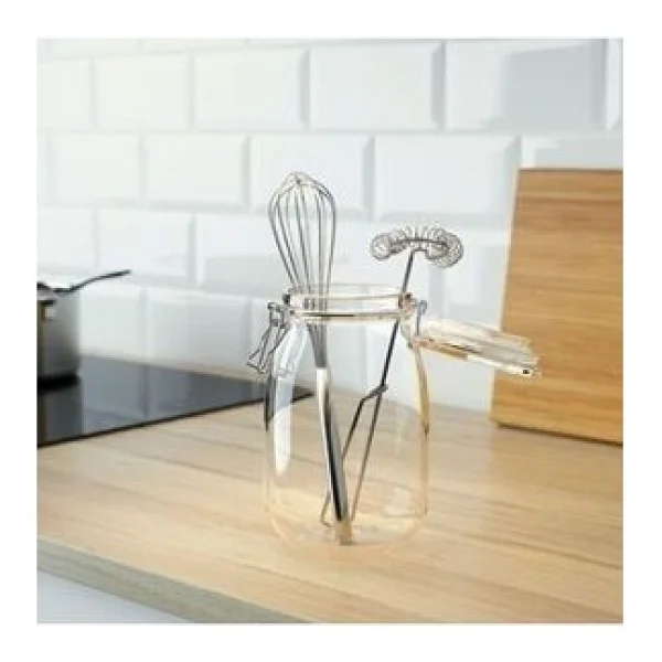 Ikea Çelik Idealısk Çırpıcı Set 2'li Set Ikea Çırpıcı 2'li 2 Parça - Görsel 2