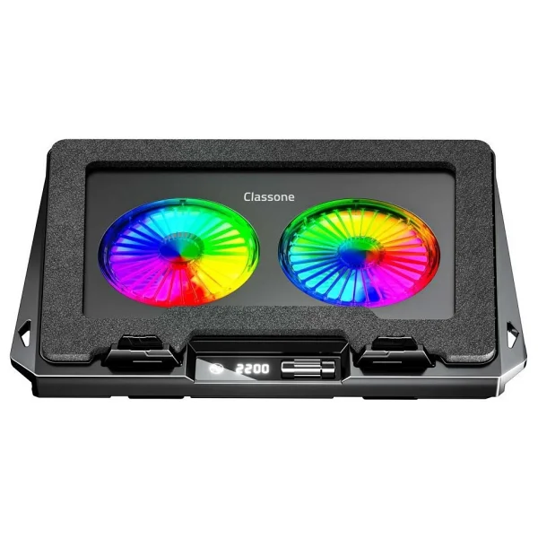 Classone Gt102 2 Fanlı 17.3" Laptop Soğutucu - Görsel 2