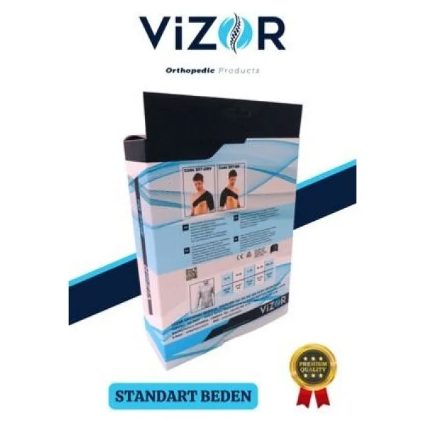 Vizor Standart Omuz Destekleyicisi - Siyah - Görsel 5