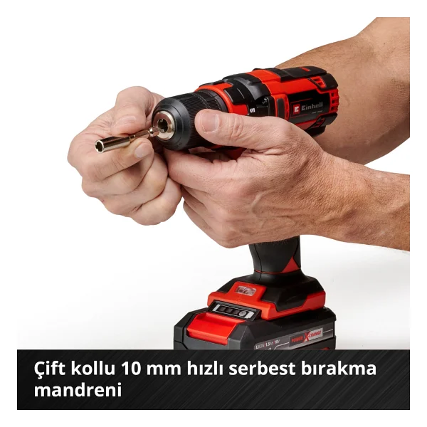 Einhell Tc-CD 18/35 Li Tek Akülü 1.5 Ah Vidalama Makinesi - Görsel 8