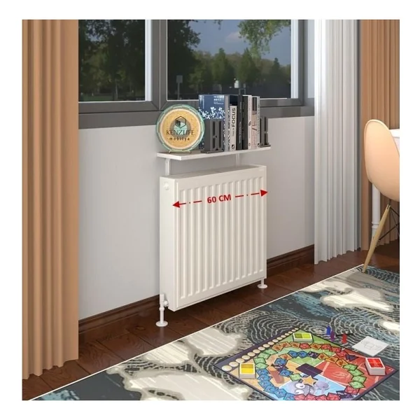 Kenzlife Petek Ustu Raf Dresuar Golden Boy Crd 060x24 Tekli Kitaplik Duvar Rafi 060 Cm Uzunluk - Görsel 2
