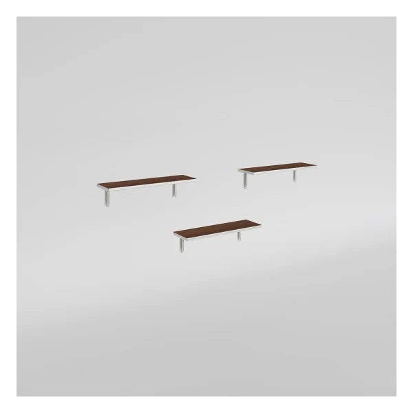Kenzlife Petek Ustu Raf Dresuar Golden Boy Cvz 040x24 Uclu Kitaplik Duvar Rafi 040 Cm Uzunluk - Görsel 3