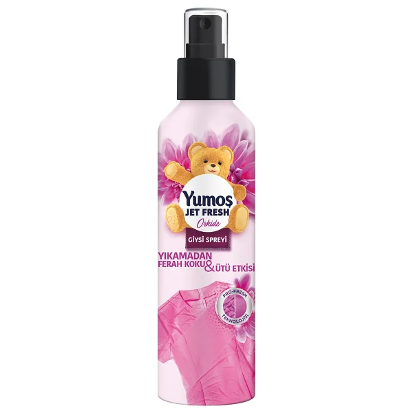 Yumoş Jet Fresh Orkide Giysi Spreyi 200 Ml - Görsel 2