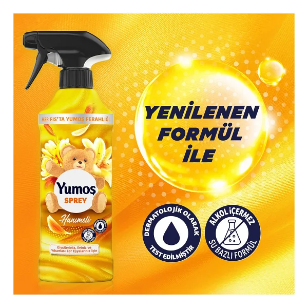 Yumoş Hanımeli Yıkaması Zor Eşyalar İçin Sprey 450 Ml - Görsel 4
