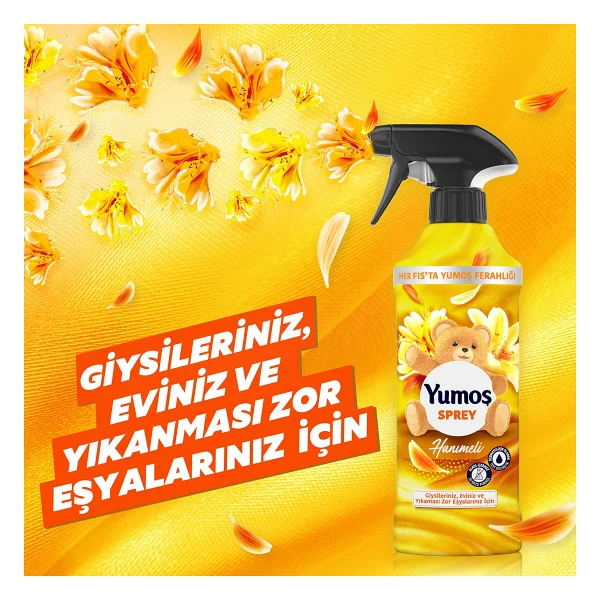 Yumoş Hanımeli Yıkaması Zor Eşyalar İçin Sprey 450 Ml - Görsel 5