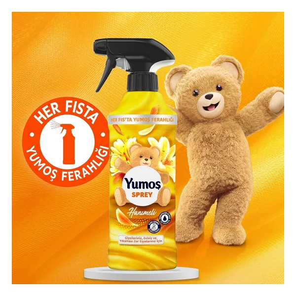 Yumoş Hanımeli Yıkaması Zor Eşyalar İçin Sprey 450 Ml - Görsel 6