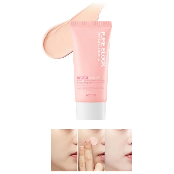 Missha Pure Block Tone-Up 50 Faktör 50 Ml Pembe Güneş Kremi - Görsel 10