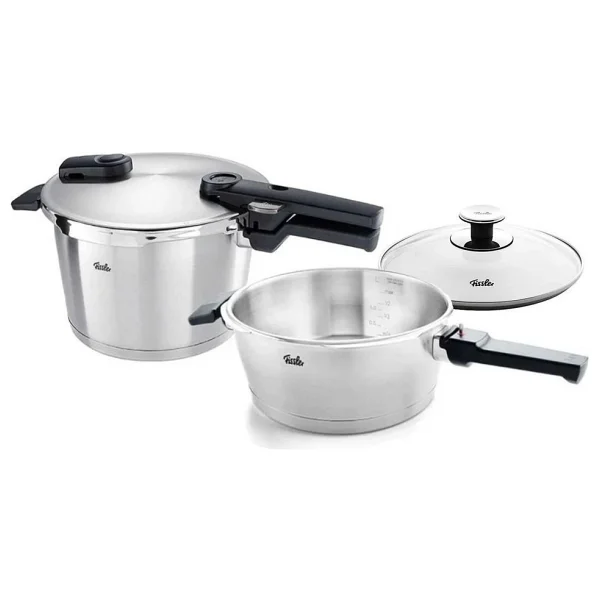 Fissler Vitaquick Premium 6 Lt + 3.5 Lt Düdüklü Tencere Seti - Görsel 8