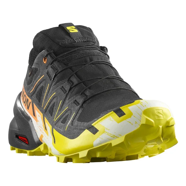Salomon Speedcross 6 Gore-Tex L47465400 Siyah-Sarı Erkek Koşu Ayakkabısı - Görsel 10