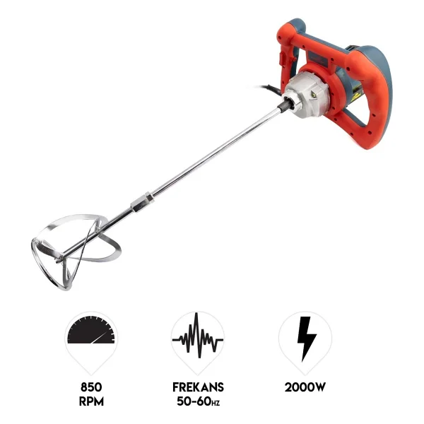 Dawreek Bse2000 2000 W Elektrikli Karıştırıcı - Görsel 6
