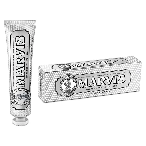 Marvis Whitening Mint Sigara İçenler İçin Beyazlatıcı 85 Ml Florürlü Diş Macunu - Görsel 10