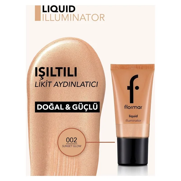 Flormar Hafif Yapılı & Kadife Dokulu Likit Highlighter - Görsel 6