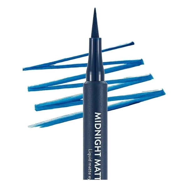 Flormar Midnight Matte Dark Blue Kalem Eyeliner - Görsel 5