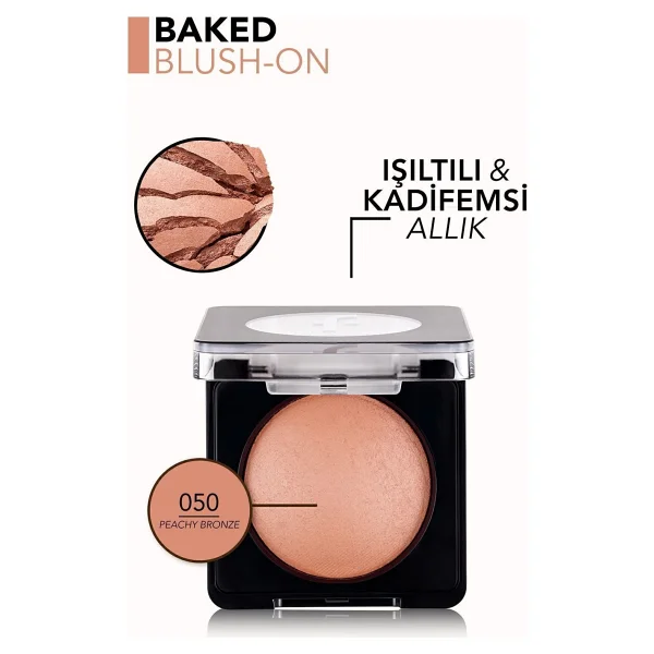 Flormar Baked Blush On Yüksek Pigmentli & Mat Bitişli Allık - Görsel 3