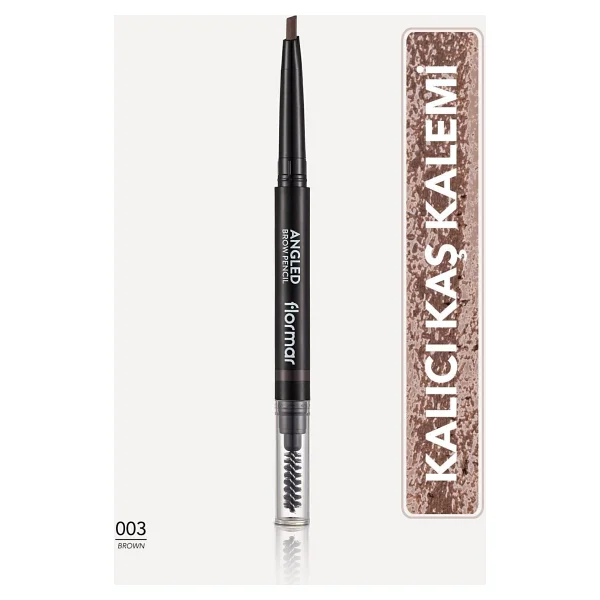 Flormar Angled Brow Pencil 03 Brown Kaş Kalemi - Görsel 8