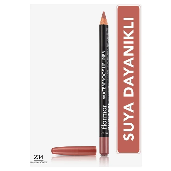 Flormar Waterproof Lipliner 238 Pure Rose Dudak Kalemi - Görsel 8