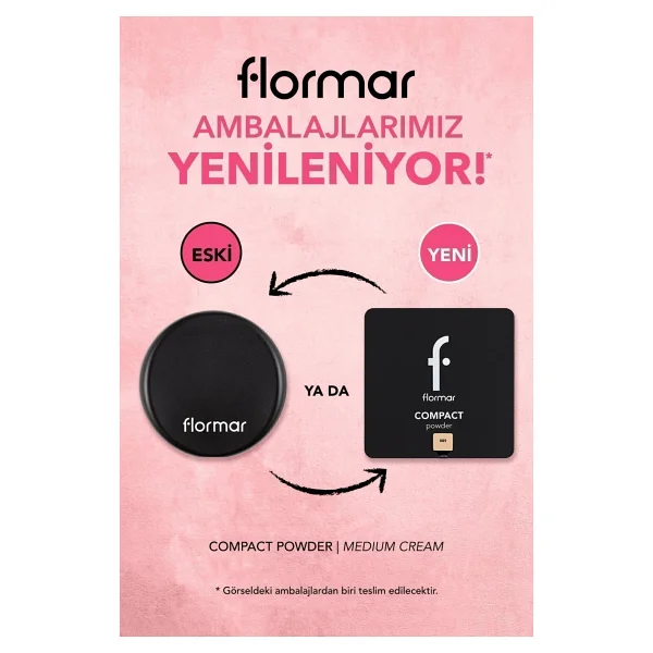 Flormar Yüksek Pigmentli & Yarı Mat 11 Gr Kompakt Pudra - Görsel 2