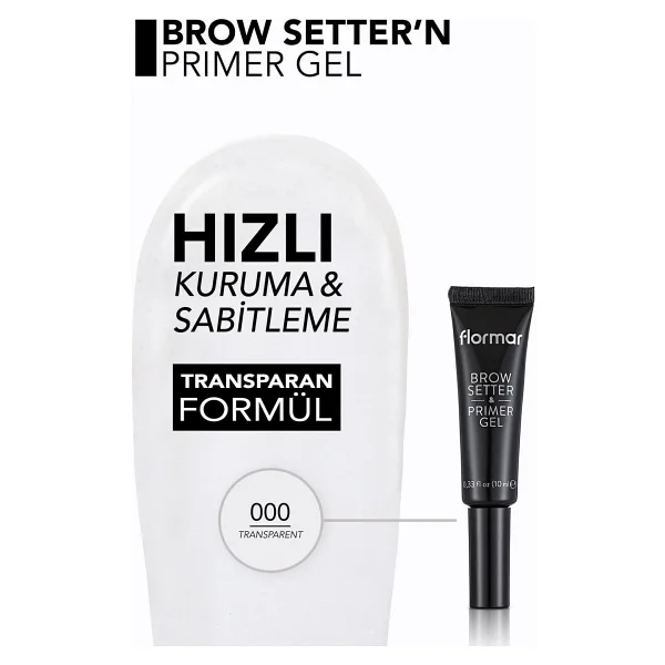 Flormar Gel Brow Setter & Primer Kaş Sabitleyici - Görsel 4