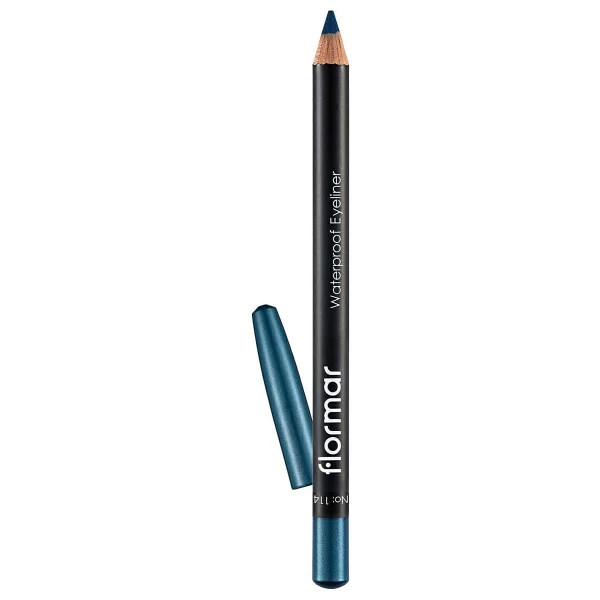 Flormar Suya Dayanıklı Mavi Göz Kalemi Waterproof Eyeliner Kolay Uygulama Özelliği İle - Görsel 2