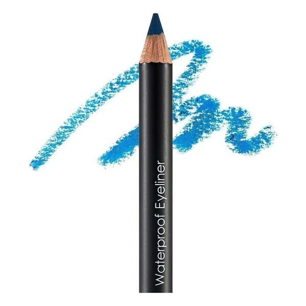 Flormar Suya Dayanıklı Mavi Göz Kalemi Waterproof Eyeliner Kolay Uygulama Özelliği İle - Görsel 3