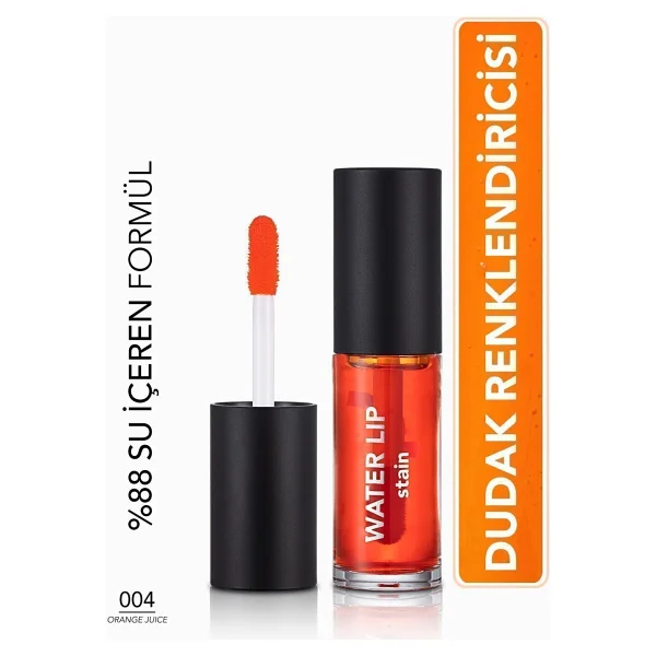 Flormar Water Lip Stain 004 Orange Dudak Tinti - Görsel 2