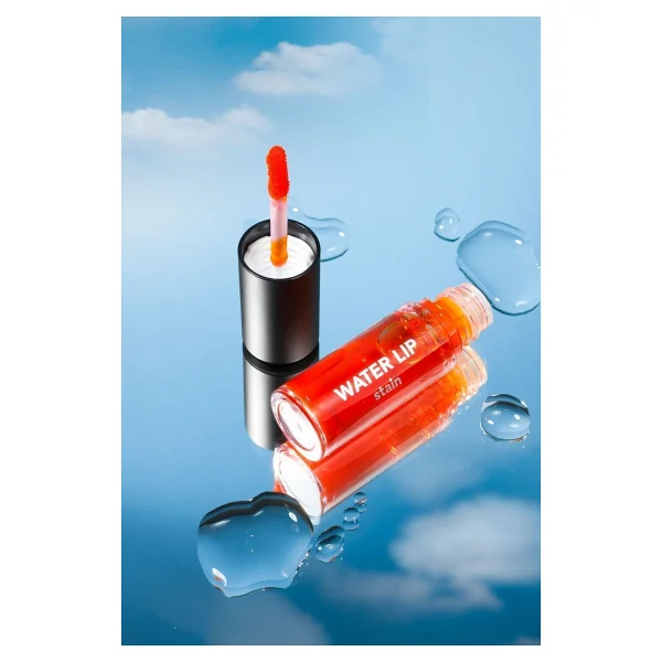 Flormar Water Lip Stain 004 Orange Dudak Tinti - Görsel 8
