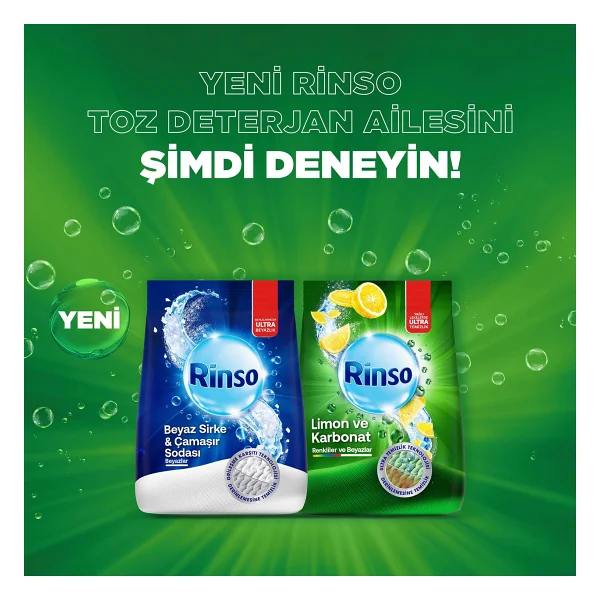 Rinso Limon Ve Karbonat 6 Kg Toz Deterjan - Görsel 8