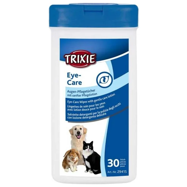 Trixie 30'lu Kedi Köpek Göz Temizleme Mendili - Görsel 3