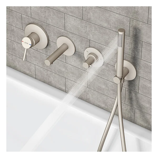 Vitra A4554336 Origin 1f Mat Siyah El Duş Takımı - Görsel 3