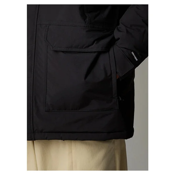 The North Face Mcmurdo Nf0a5gjf4h01 Kapüşonlu Kürklü Siyah Erkek Parka - Görsel 5