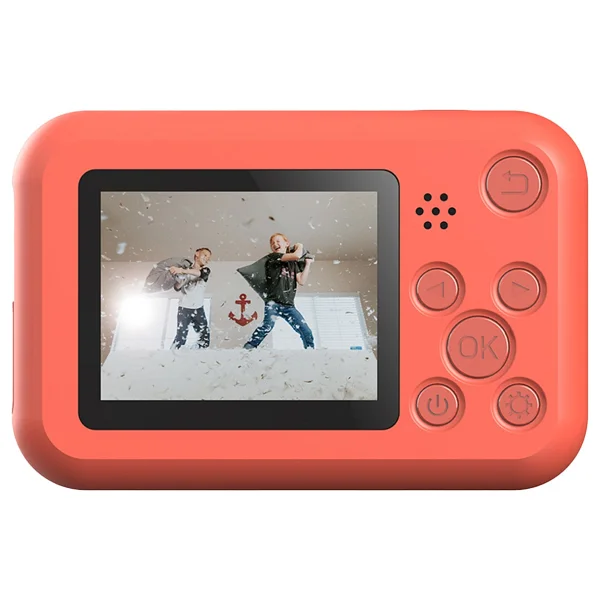 Sjcam Funcam Fotoğraf Makinesi Kırmızı - Görsel 2