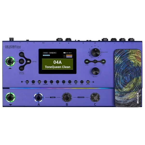 Mooer Ge200 Pro Li Şarjlı Gitar Efekt Prosesörü - Görsel 6