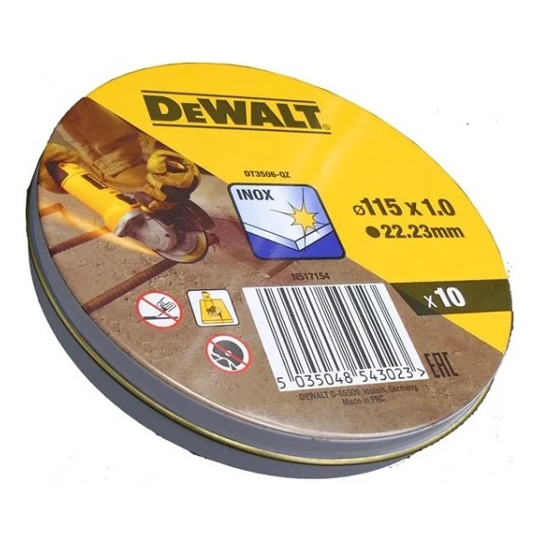 Dewalt Dt3506 115x1 Mm 10'lu Inox Kesici Disk - Görsel 3
