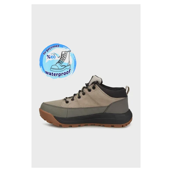 Skechers Cambert Bruin 210900 Cmnt Su Geçirmez Gri Erkek Outdoor Bot - Görsel 2