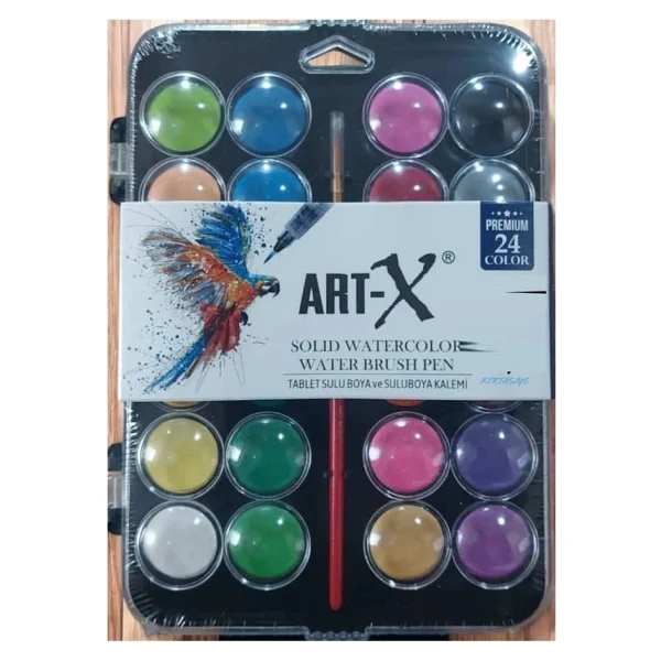 Art-X Premium 24'lü Sulu Boya - Görsel 4