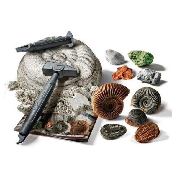 Clementoni Bilim Ve Oyun Fosiller Ve Mineraller Kazı Seti 64336 - Görsel 3