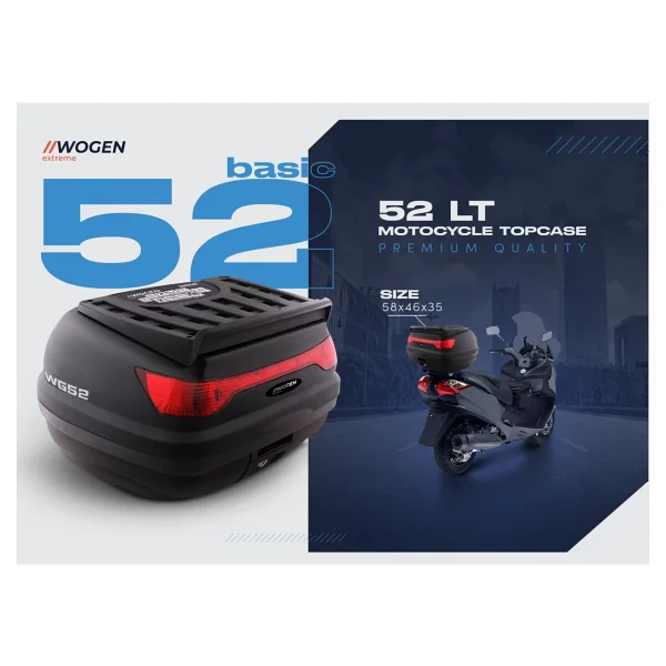 Wogen Wg52 Basic 52 Lt Motosiklet Çantası - Görsel 2