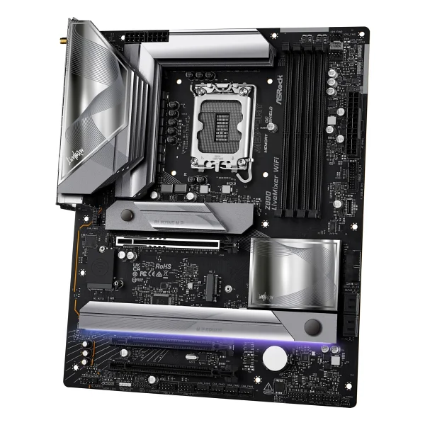 Asrock Z890 Livemixer Wi-Fi Intel Lga1851 DDR5 Atx Anakart - Görsel 4