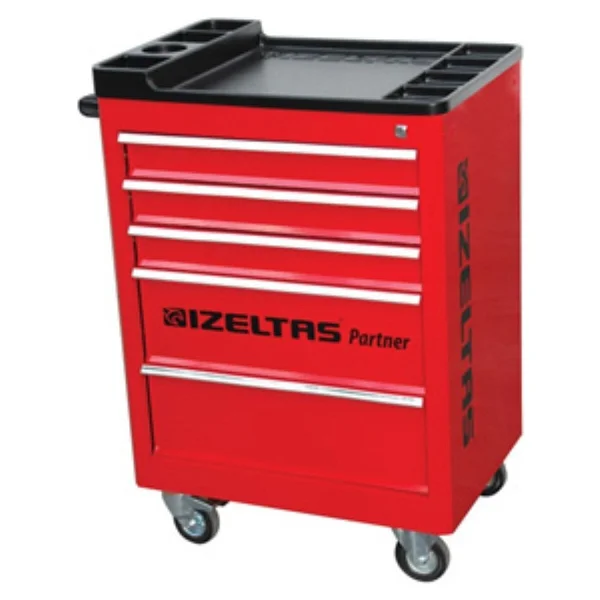 İzeltaş Partner 8235006121 118 Parça 5 Çekmeceli Takım Dolabı Seti - Görsel 2