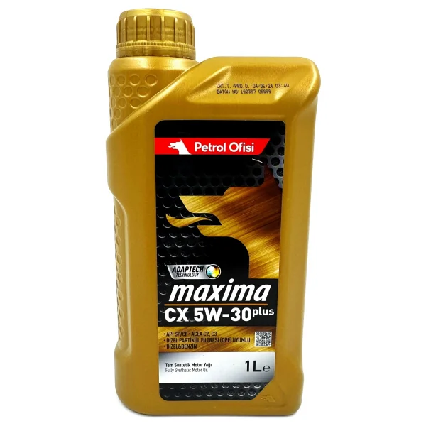 Petrol Ofisi Maxima CX 5W-30 1 lt Motor Yağı - 2024