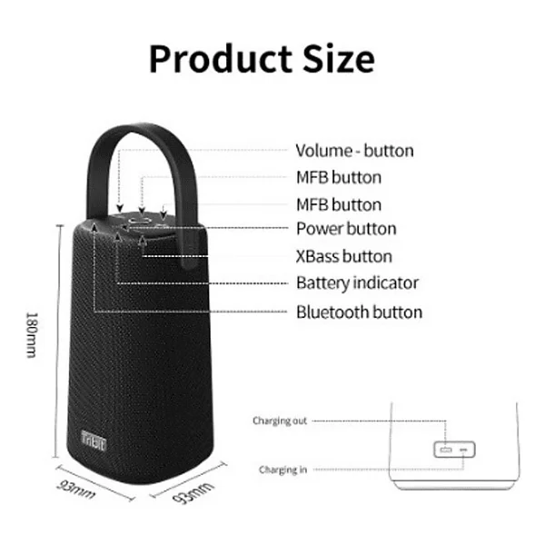 Tribit Stormbox Pro Bluetooth Hoparlör - Görsel 3