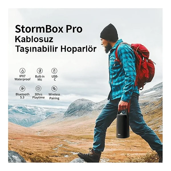 Tribit Stormbox Pro Bluetooth Hoparlör - Görsel 5