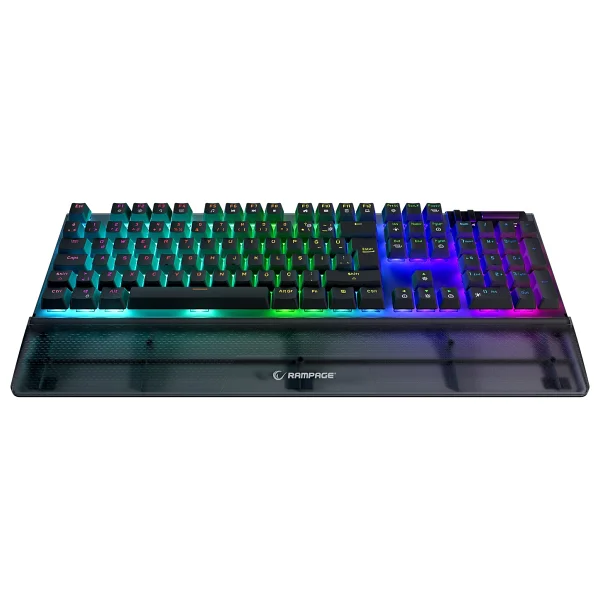 Rampage Carbon RGB Blue Switch Kablolu Mekanik Oyuncu Klavyesi - Görsel 7