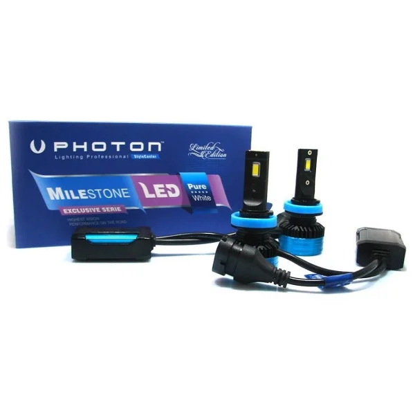 Photon Milestone H8/H9/H11/H16 28000 Lumens LED Headlight Katana Edition - Görsel 6
