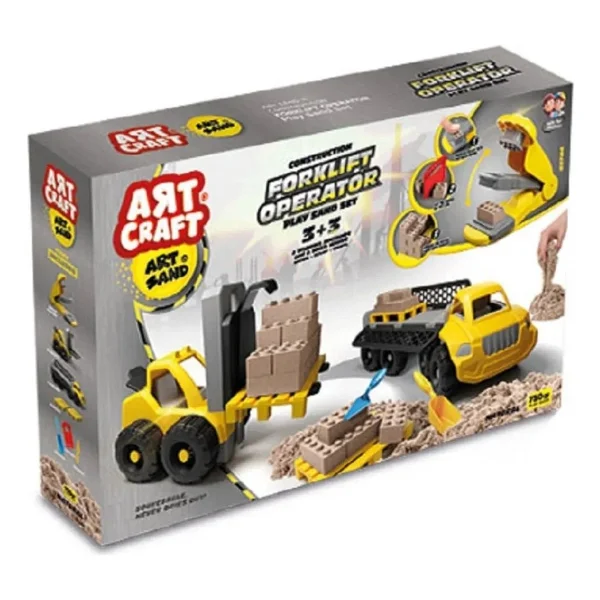 Art Craft Forklift Operatör Kum Seti 750 Gr - Görsel 3