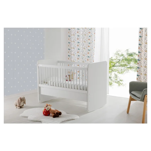 Babywhen BW1075 Pratik Sallanır Anne Yanı Ahşap Beşik 60x120 cm - Görsel 2
